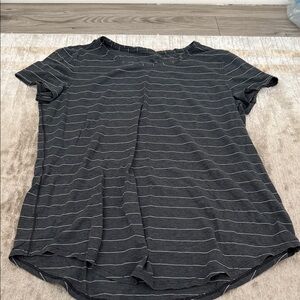 Lululemon Classic Black Stripe Women’s Short Sleeve Tee